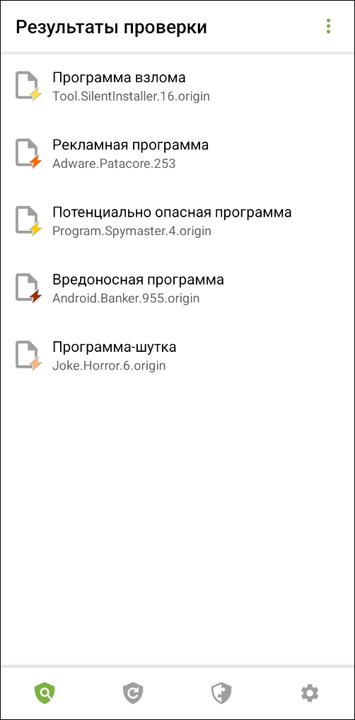Рисунок 7: Результаты проверки