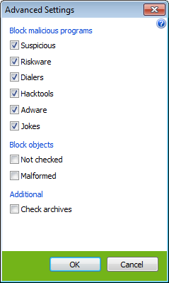 For details on a certain option,  click a corresponding item in the picture.