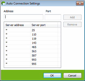 SpIDer Mail Settings For details on a certain option, click a corresponding item in the picture.