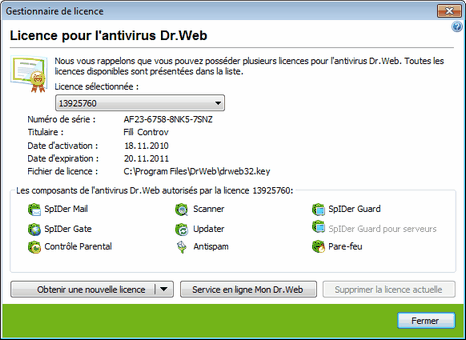Pour obtenir plus de détails sur une option en particulier,  cliquez sur le thème correspondant dans l'image.