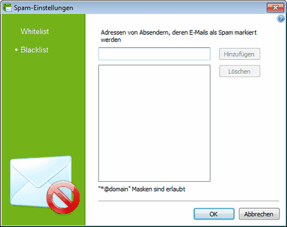 Einstellungen des SpIDer Mail E-Mail-Wächters Um nähere Informationen zu einer der in diesem Abschnitt festzusetzenden Einstellungen zu erhalten, klicken Sie auf entsprechenden Fensterbereich in der Abbildung. Um Info über die in einem anderen Abschnitt festzusetzenden Parameter zu erhalten, klicken Sie auf entsprechenden Abschnittsnamen in der Abbildung.