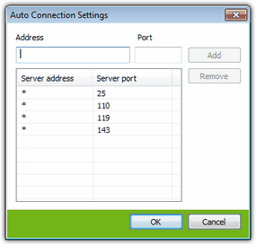 SpIDer Mail Settings For details on a certain option, click a corresponding item in the picture