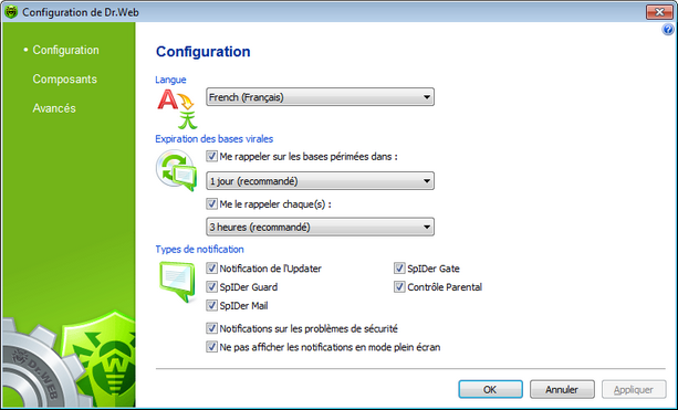 Configuration Pour obtenir plus de détails sur une option en particulier, cliquez sur le thème correspondant dans l'image. Pour obtenir des informations sur des options disponibles dans d'autres pages, cliquez sur le lien correspondant dans l'image.