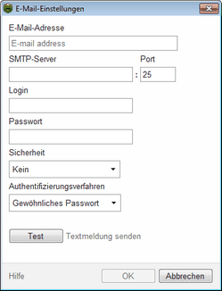 Haupteinstellungen Haupteinstellungen
