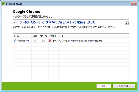 Dr.Web Firewall の学習